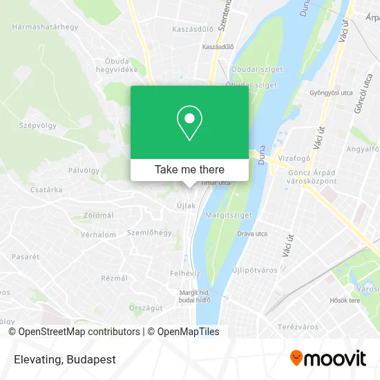 Elevating map