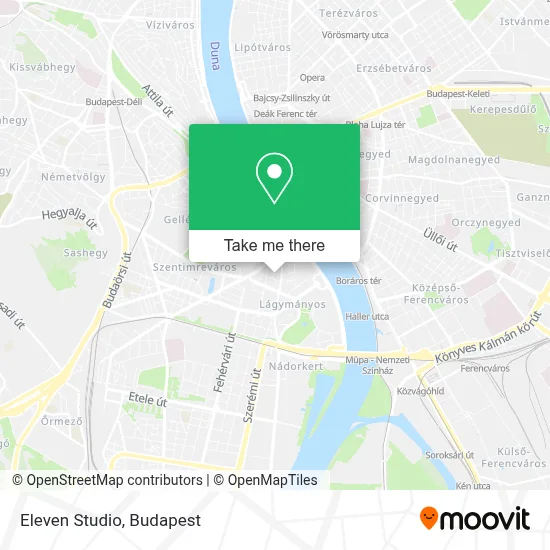 Eleven Studio map
