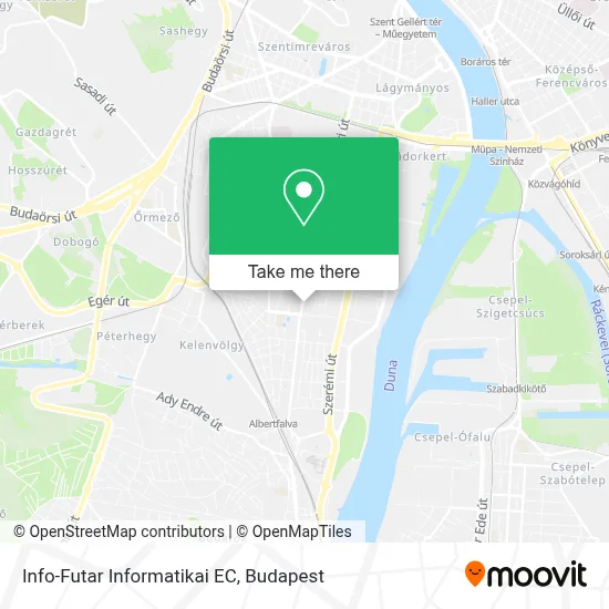 Info-Futar Informatikai EC map