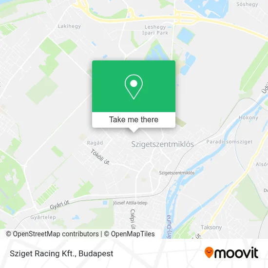 Sziget Racing Kft. map