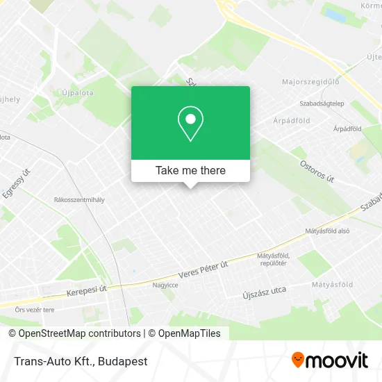 Trans-Auto Kft. map