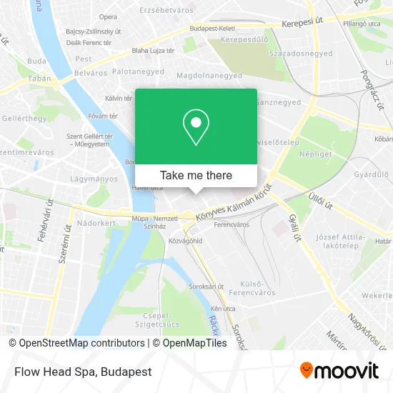 Flow Head Spa map
