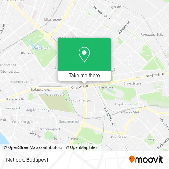Netlock map