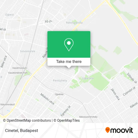 Cinetel map