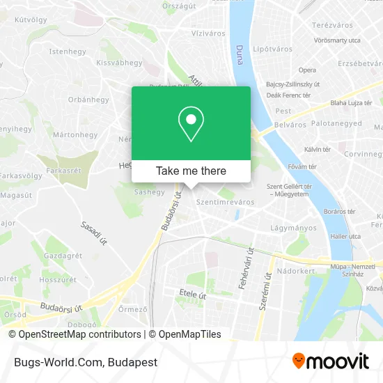 Bugs-World.Com map