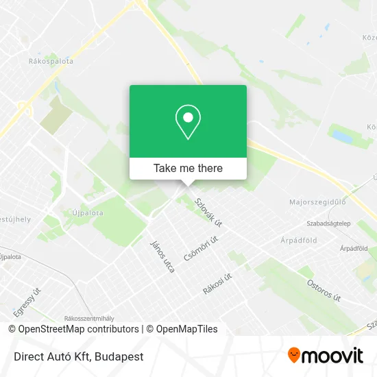 Direct Autó Kft map
