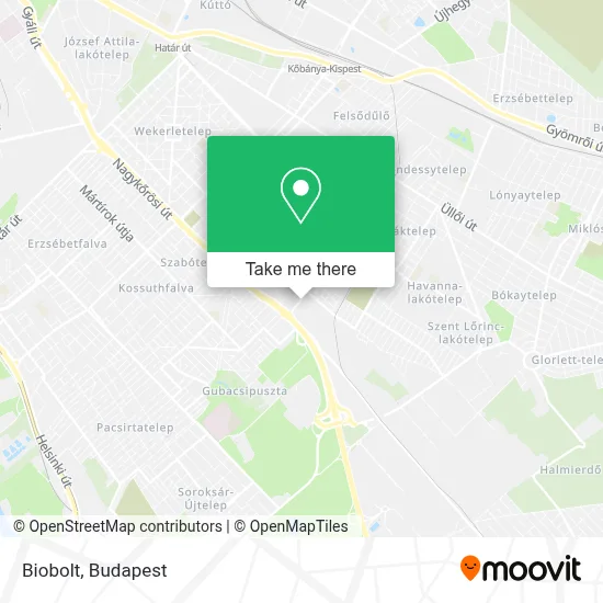 Biobolt map
