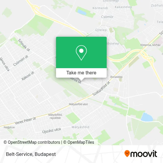 Belt-Service map