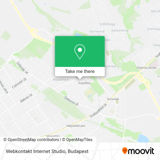 Webkontakt Internet Studio map