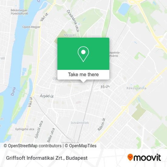 Griffsoft Informatikai Zrt. map