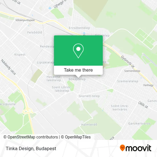 Tinka Design map