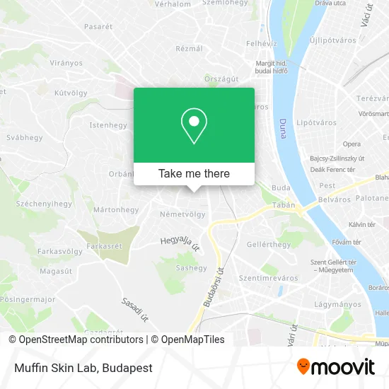 Muffin Skin Lab map