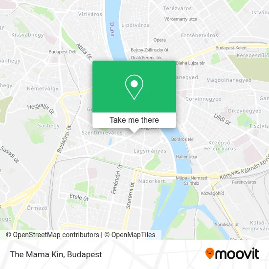 The Mama Kin map