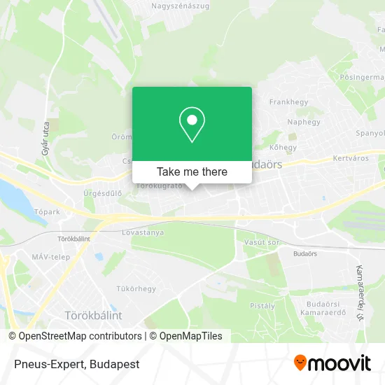 Pneus-Expert map