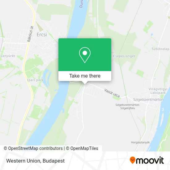 Western Union map