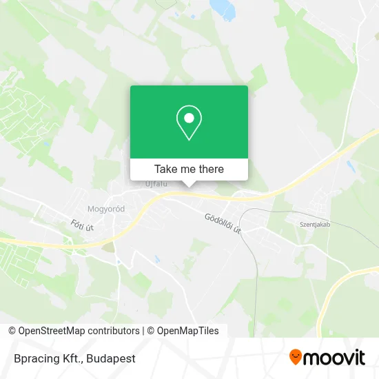 Bpracing Kft. map