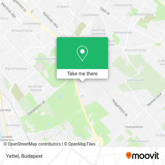 Yettel map