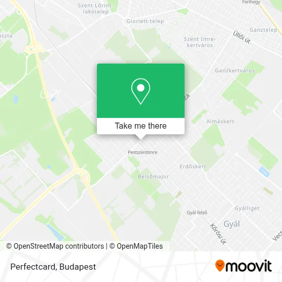 Perfectcard map