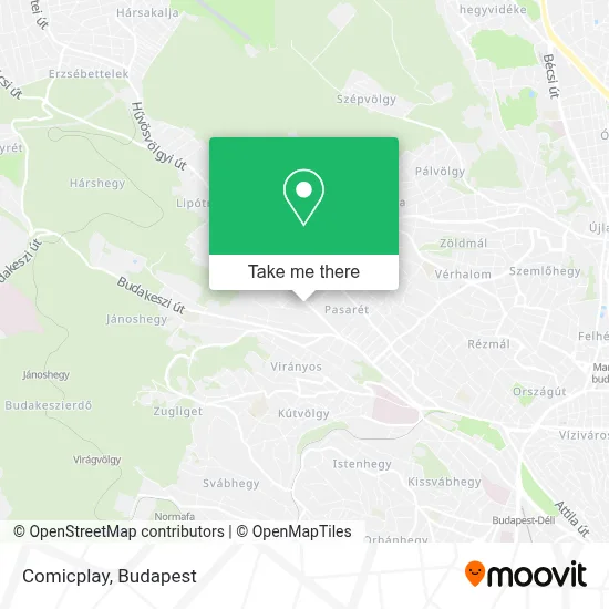 Comicplay map