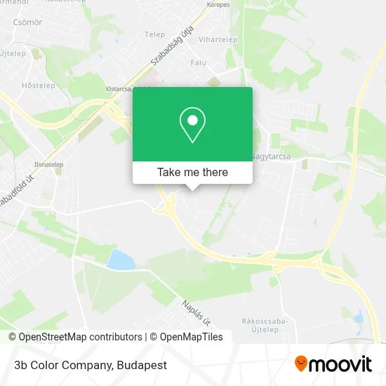 3b Color Company map