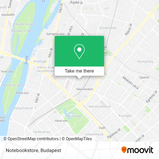 Notebookstore map