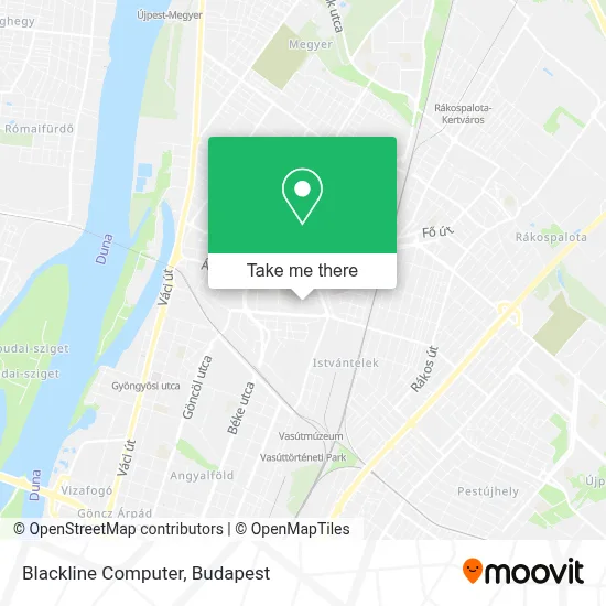 Blackline Computer map