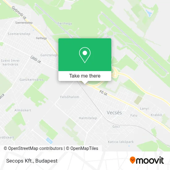 Secops Kft. map