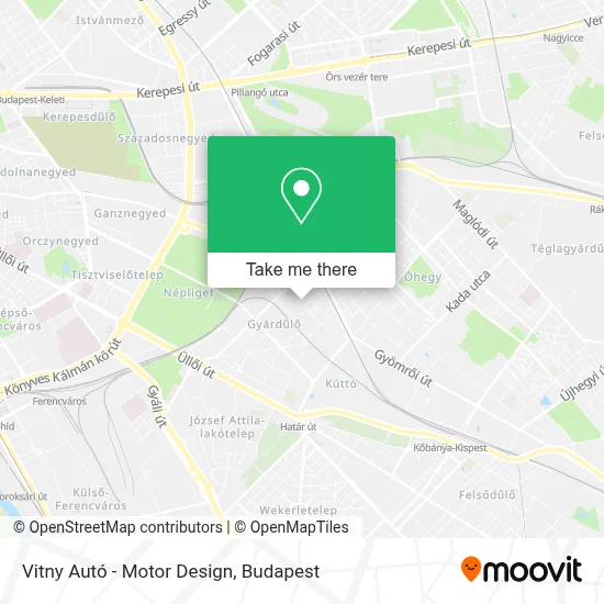 Vitny  Autó - Motor Design map