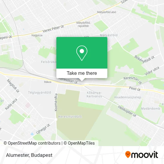 Alumester map