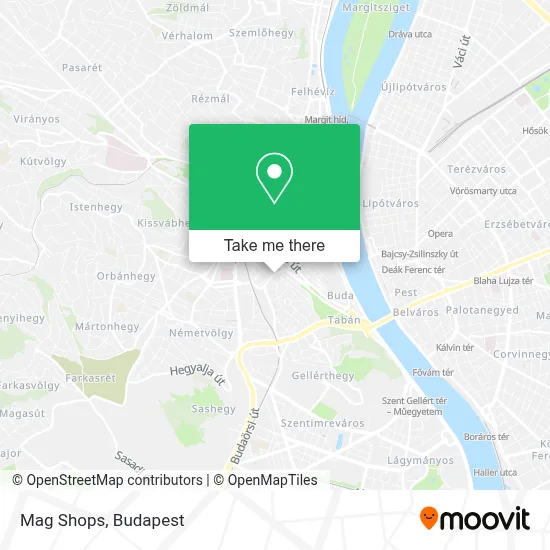 Mag Shops map