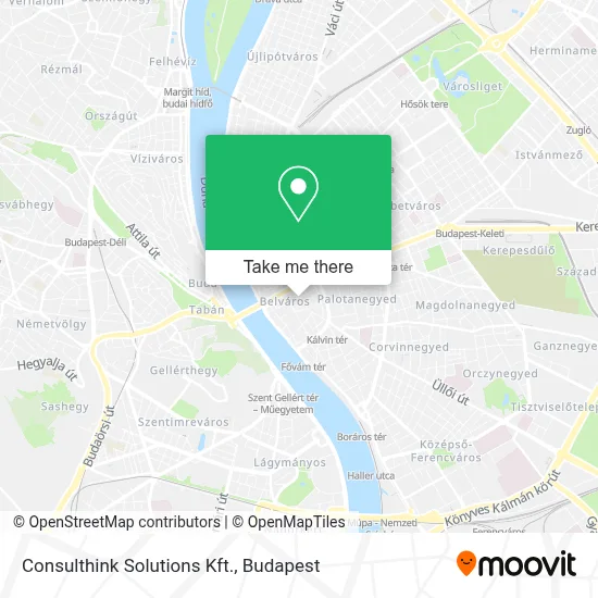 Consulthink Solutions Kft. map
