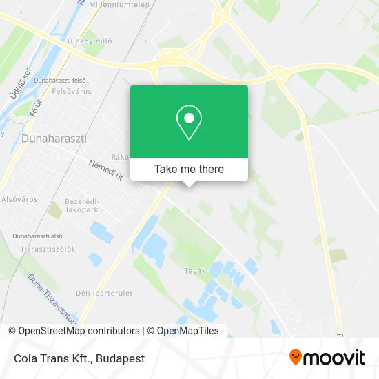 Cola Trans Kft. map