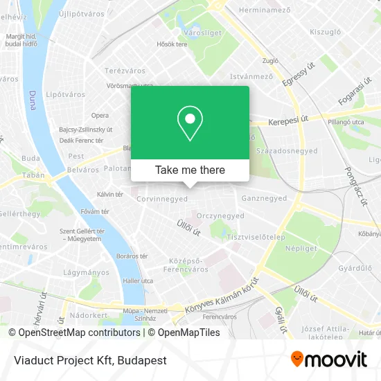 Viaduct Project Kft map