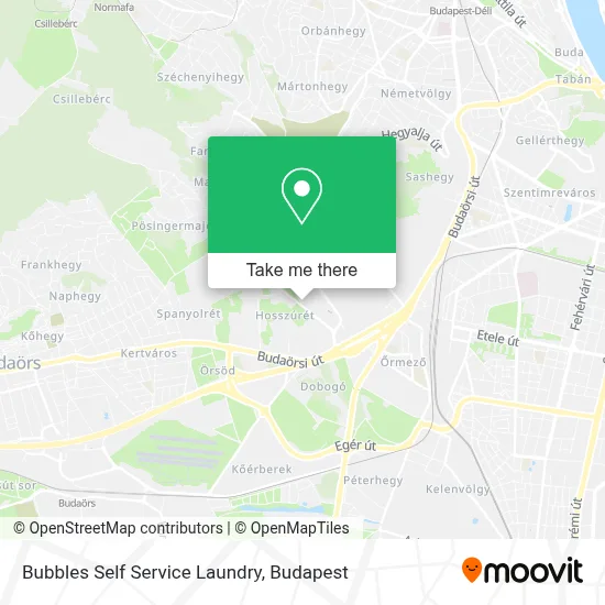 Bubbles Self Service Laundry map