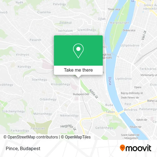 Pince map