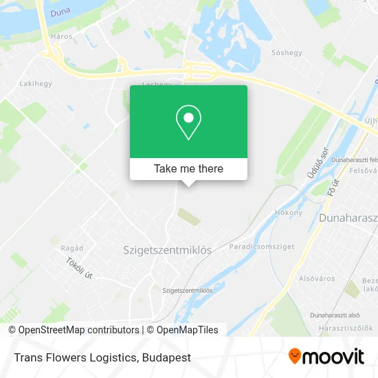 Trans Flowers Logistics map