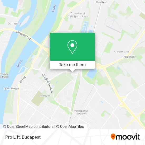 Pro Lift map