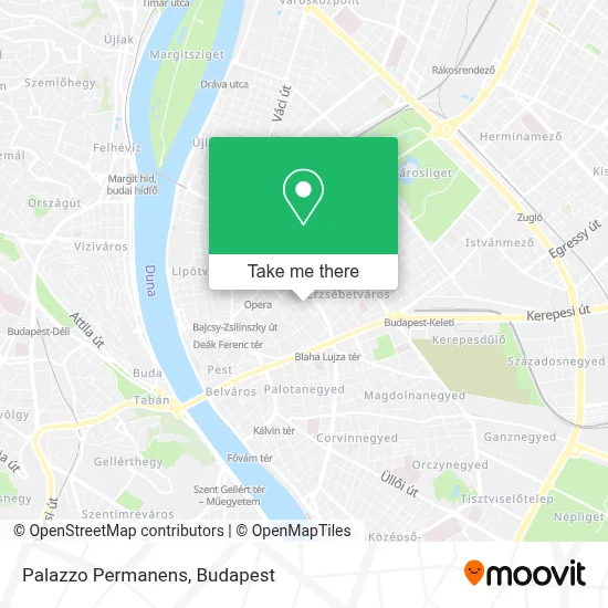 Palazzo Permanens map