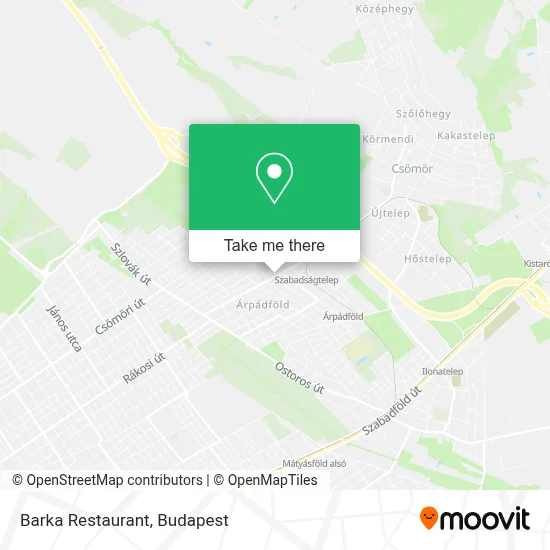 Barka Restaurant map