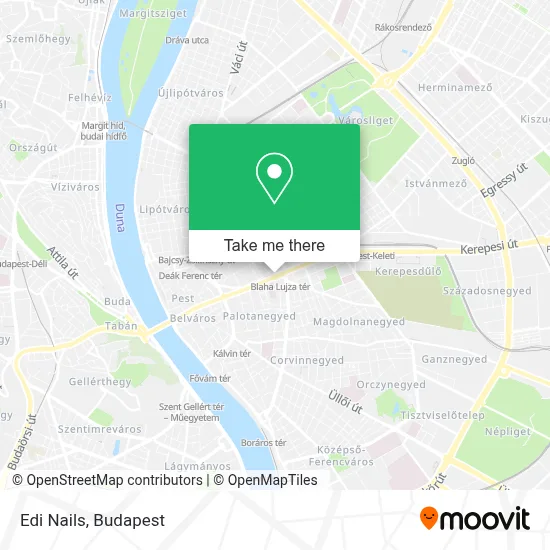 Edi Nails map