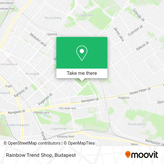 Rainbow Trend Shop map