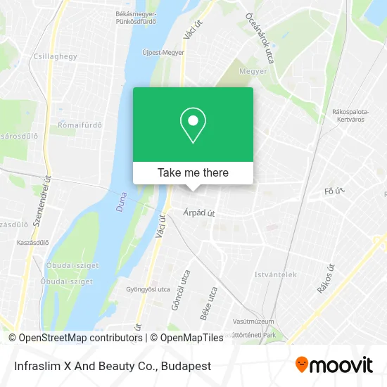 Infraslim X And Beauty Co. map