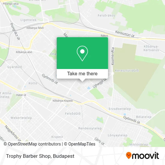 Trophy Barber Shop map