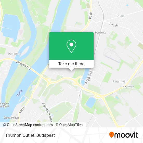 Triumph Outlet map