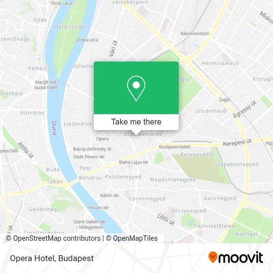 Hotel Opera map