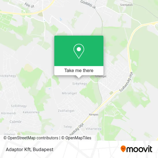 Adaptor Kft map