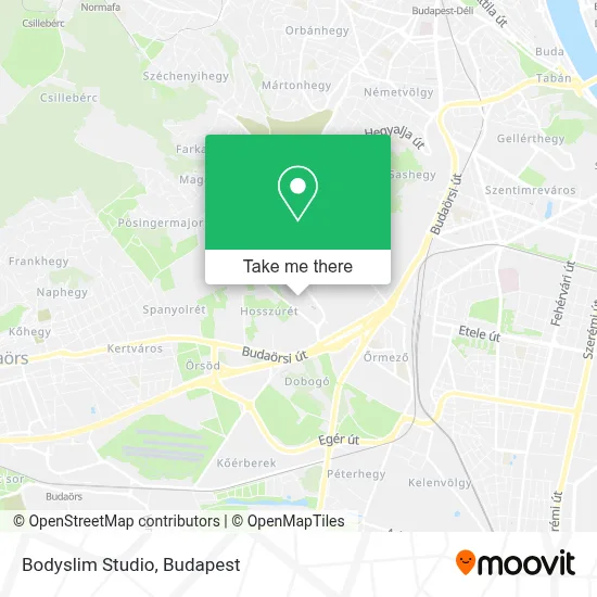 Bodyslim Studio map