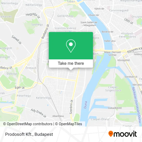 Prodosoft Kft. map