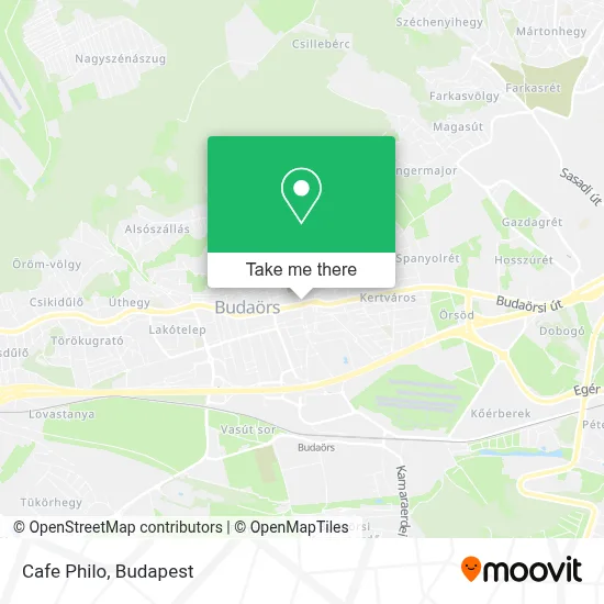 Cafe Philo map