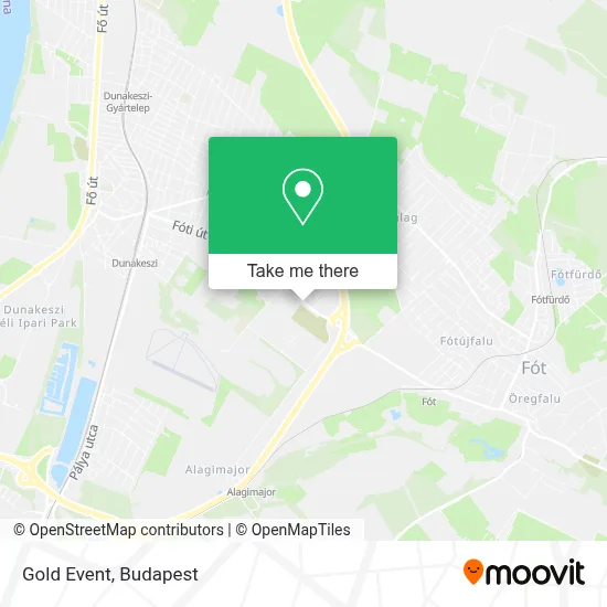 Gold Event map